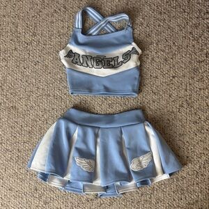 Dolls Kill Cheer Outfit